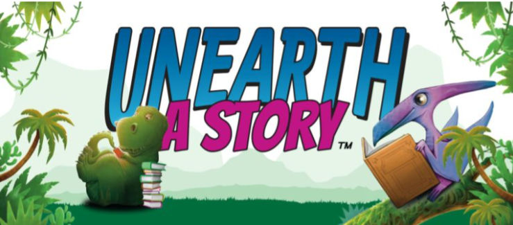 2026 Summer Reading logo Unearth A Story