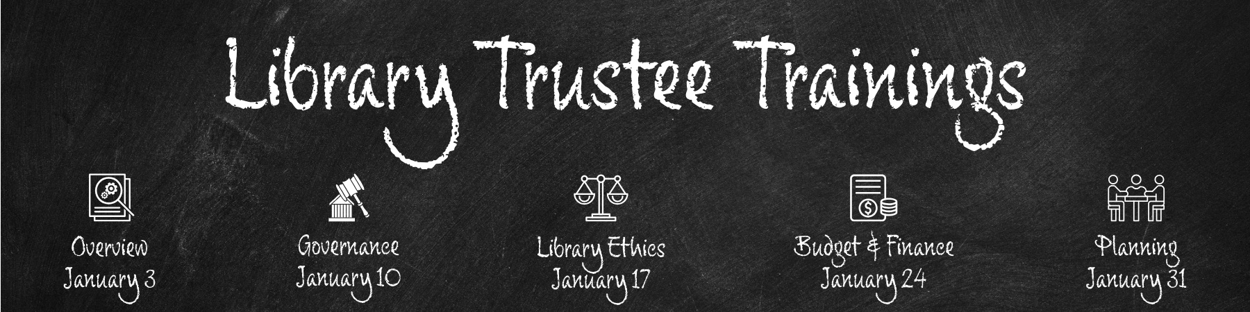 Trustee Training - an overview for library boards